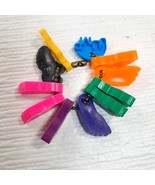 Vintage Foot feet shoe Jump Charm Plastic FF Fitness Finders token Milea... - $494.17 MXN