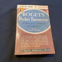 Roget&#39;s Pocket Thesaurus by Mawson &amp; Whiting, Ed.  Pocket Books - £8.75 GBP
