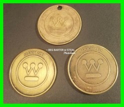 3x Vintage T&amp;D Components Division Bronze Medal / Coins - $14.84
