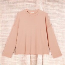 NWT $148 Eileen Fisher Sweatshirt Small 6 8 French Terry Org Cotton Oversized - £86.08 GBP