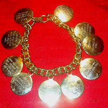 Beautiful Ten Commandment bracelet - £16.59 GBP