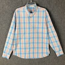 J Crew Button Down Shirt Men&#39;s XL Long Sleeve The Offshore Performance A... - $255.71 MXN