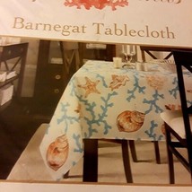 Tropic Winds Barnegat Oblong Tablecloth 52 Inches X 70 Inches NEW - $14.47
