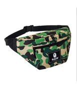 BAPE A Bathing Ape Camouflage Belt Waist Bag Large Capacity - £40.09 GBP
