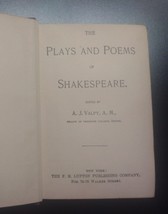 The Plays and Poems of Shakespeare vol. VI MacBeth, King Ricard II, and King Joh - £14.62 GBP