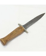 Dagger Double Edge Knife Handmade Hal Todd Wooden Handle - $1,464.48 MXN