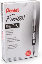Box Of 12 Pentel Finito Porous Point Pens With Extra Fine Point Tips And... - $31.94