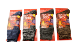 Men’s Thermal Winter Socks 4-Pair Pack Warm Insulated Heavy Duty Size 10-15 - $19.79