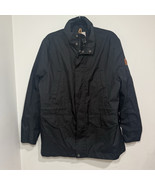 EUC Timberland Men&#39;s L Waterproof Basic Long Jacket A1HNP Black - $45.13 CAD