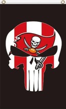 Tampa Bay Buccaneers Team US Flag 3X5 Ft Polyester - £12.32 GBP