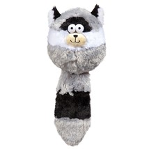 Zanies Funny Furry Fatty Pet Dog Toy, Raccoon - £10.78 GBP+
