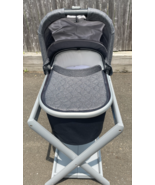 UPPAbaby Bassinet, Gregory (Blue Melange/Silver) NO STAND - £98.33 GBP