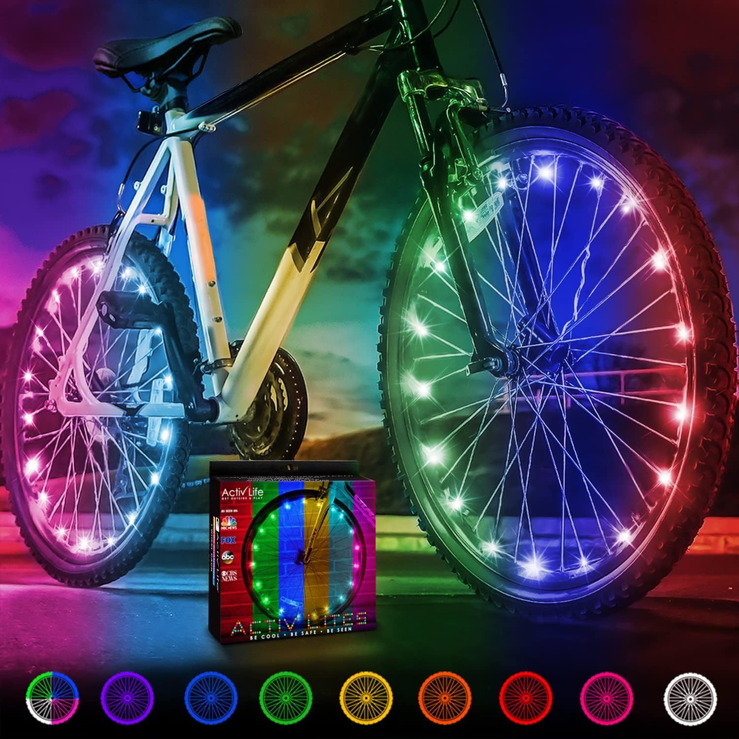 Get 100% Brighter And Visible From All Angles With The Activ Life 2-Tire... - $34.95