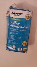Equate All Day Allergy Relief Loratadine Tablets 10 mg 60 Count 01/26 Or Later  - £7.09 GBP