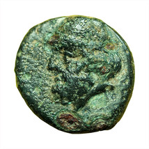 Ancient Greek Coin Birytis Troas AE11mm Kabeiros / Club in Wreath 00661 - £19.46 GBP