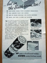 ScotTowels Save Laundering Advertising Print Ad Art 1940s - £3.97 GBP