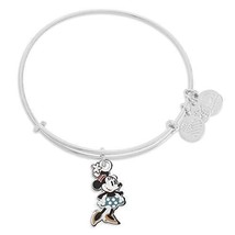 Alex and Ani Disney Minnie Mouse Bangle Bracelet Silver - £71.21 GBP