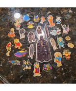 VTG 70s 80s Puffy Stickers Lot Retro Collection Flintstones Star Wars Sp... - $474.22 MXN