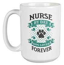Make Your Mark Design Nurse Dog Lover Coffee &amp; Tea Mug for Paramedic, EMT, Men o - £19.77 GBP