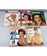 Movie Stars Magazines Lot Of 5 From The 1950s With Janet Leigh &amp; Others ... - £13.15 GBP