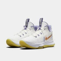 Nike LeBron Witness V Summit White/MTLC Bronze-White- NIB- Size-11  - £67.90 GBP