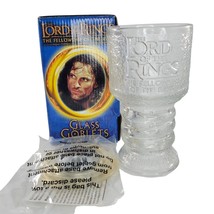 2001 Aragorn Strider Ranger Glass Goblet Lord of the Rings LOTR Open Box - $9.99
