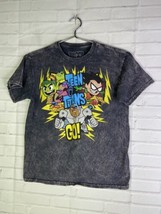 DC Teen Titans Go Cyborg Robin Beast Boy Tee T-Shirt Youth Boys Size M 8 - £8.30 GBP