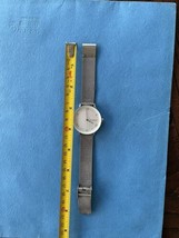 Skagen SKW2874 1ATM Silver Mesh Band Quartz Nillson Three-Hand Minimalist Watch - £62.29 GBP