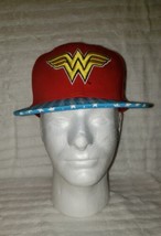 DC Comics Wonder Woman Stars Snapback Baseball Cap - £12.44 GBP