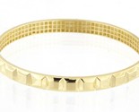 6.5&quot; Women&#39;s Bangle 10kt Yellow Gold 336354 - £312.64 GBP