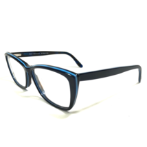 Maui Jim Eyeglasses Frames MJO 2113-03D Navy Blue Brown Horn Cat Eye 53-... - £25.50 GBP