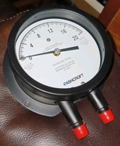 NEW ASHCROFT DIFFERENTIAL PRESSURE GAUGE RANGE = 20 PSID MAX = 30 PSID S... - $93.10