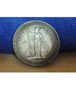 ONE United Kingdom British Trade Dollar 1911-B VF or Better Details Bomb... - $376.29 CAD