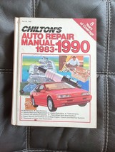 Chilton’ Auto Repair Manual Service Guide 1983 - 1990 American cars  No.... - $12.34