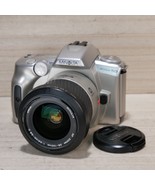 Minolta Maxxum 50 35mm SLR Film Camera W 28-100mm Lens Silver *GOOD/TESTED* - $49.45