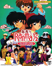 Anime DVD Ranma 1/2 Complete Series Vol 1-161 End + 12 OVA + Live Movie ... - €98,56 EUR