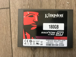 Kingston KC300 SKC300S37A/180G SSD 2.5&quot; Solid State Hard Drive 180GB SSD Drive - £39.15 GBP