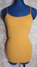 Juniors SO Favorite Seamless Tunic Cami Gold Size Small - $5.89