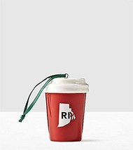 Starbucks Rhode Island RI Local Ornament USA State Red Cup 2016 Mermaid Ceramic - £26.62 GBP