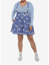 Sanrio Little Twin Stars Starry Night Sky Cresent Moon Skirt Plus Size XL - £31.26 GBP