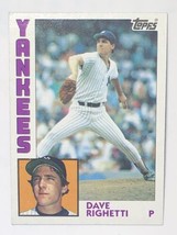 Dave Righetti 1984 Topps #635 New York Yankees MLB Baseball Card - $0.99