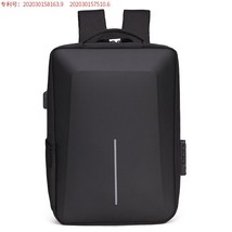 Men&#39;s Reflective Strip Multifunctional Backpack 15.6 Inch Laptop Notebook USB Tr - £57.53 GBP