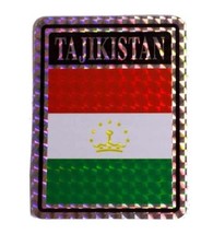 K&#39;s Novelties Tajikistan Country Flag Reflective Decal Bumper Sticker - $3.98 CAD