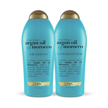 Renewing + Argan Oil of Morocco Shampoo &amp; Conditioner, 25.4 Fl Oz 2 Count (Pack - £25.85 GBP