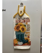 Fall Sunflowers Hanging Towel - $5.00
