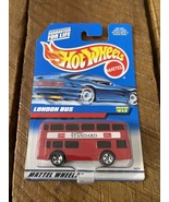 1997 Hot Wheels 1996 Red London Bus #613 New NIP Standard Mattel Hotwhee... - €5,76 EUR