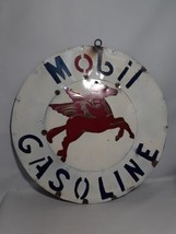 Vintage Style Mobil  Gas  Oil  Layered Metal Sign, 15&quot;, Great for Man Cave - £22.83 GBP
