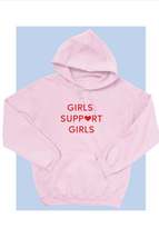Girls Support Girl Hoodie - £25.07 GBP