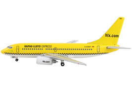 Boeing 737-700 Commercial Aircraft &quot;Hapag-Lloyd&quot; Yellow 1/400 Diecast Model Airp - £49.58 GBP