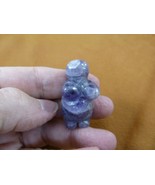 (Y-VEN-551) Purple amethyst crystal Woman goddess GEMSTONE figurine love... - £14.70 GBP